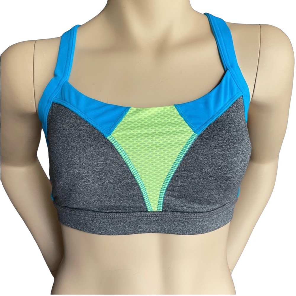 Sweaty Betty Medley Dive In Athletic Bikini Yoga Top 34 A to C cup